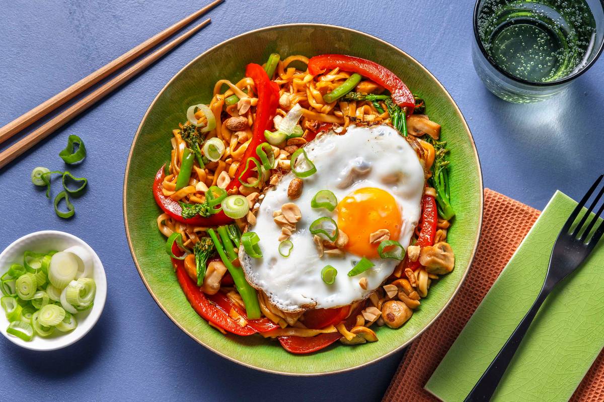 Fragrant Veggie Noodle Stir-Fry