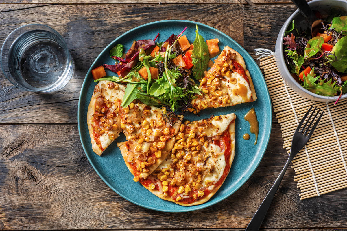 Fresh Mozzarella Margherita Pizzas
