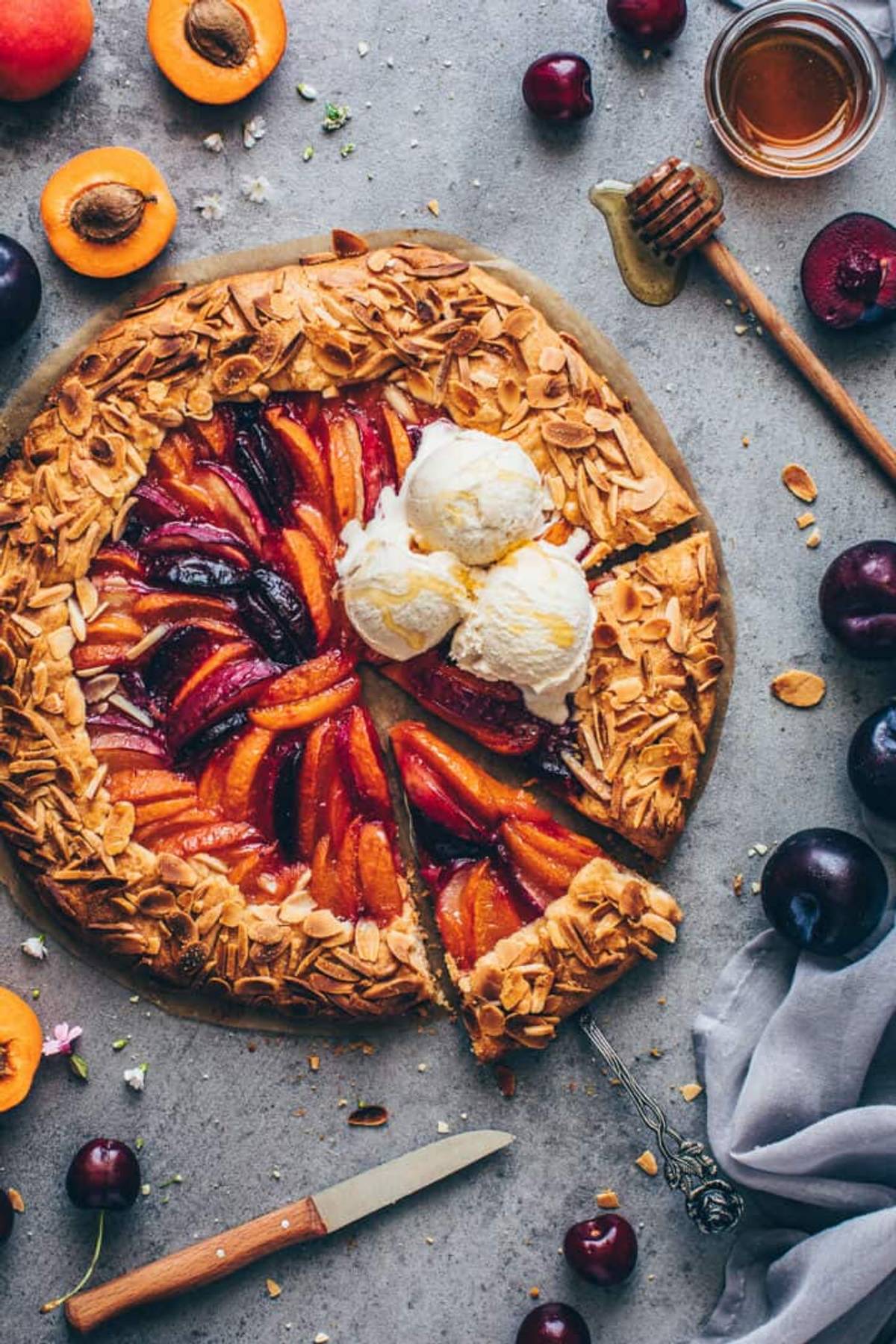 Stone-Fruit Galette
