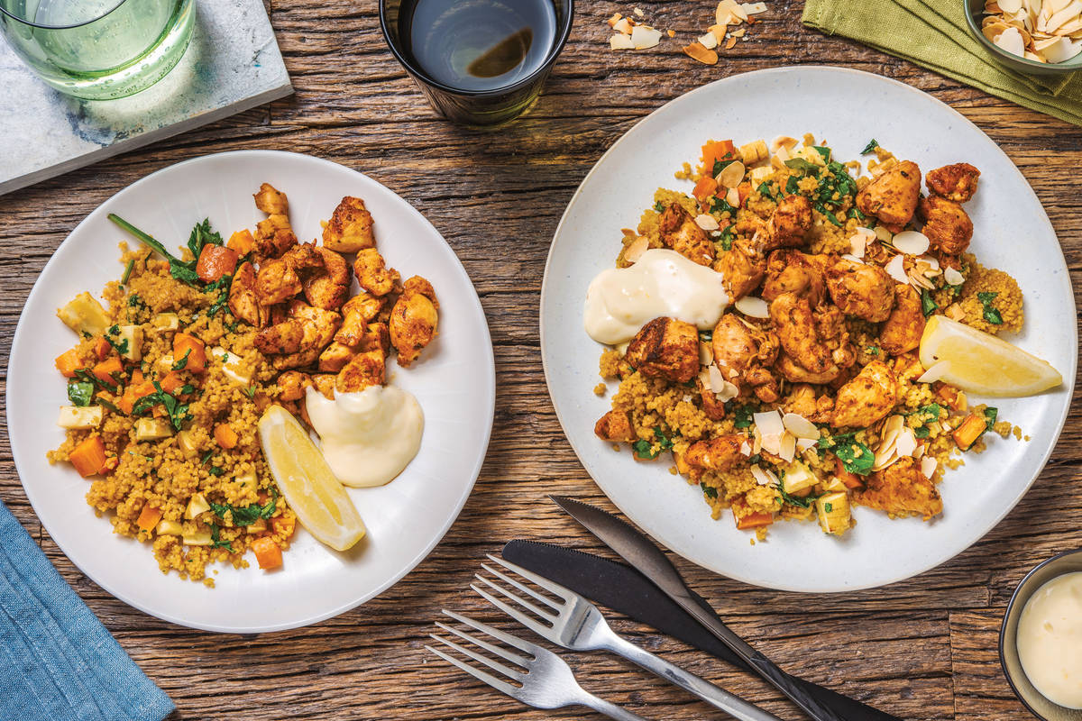 Nanna's Chicken & Honey-Roasted Veggies