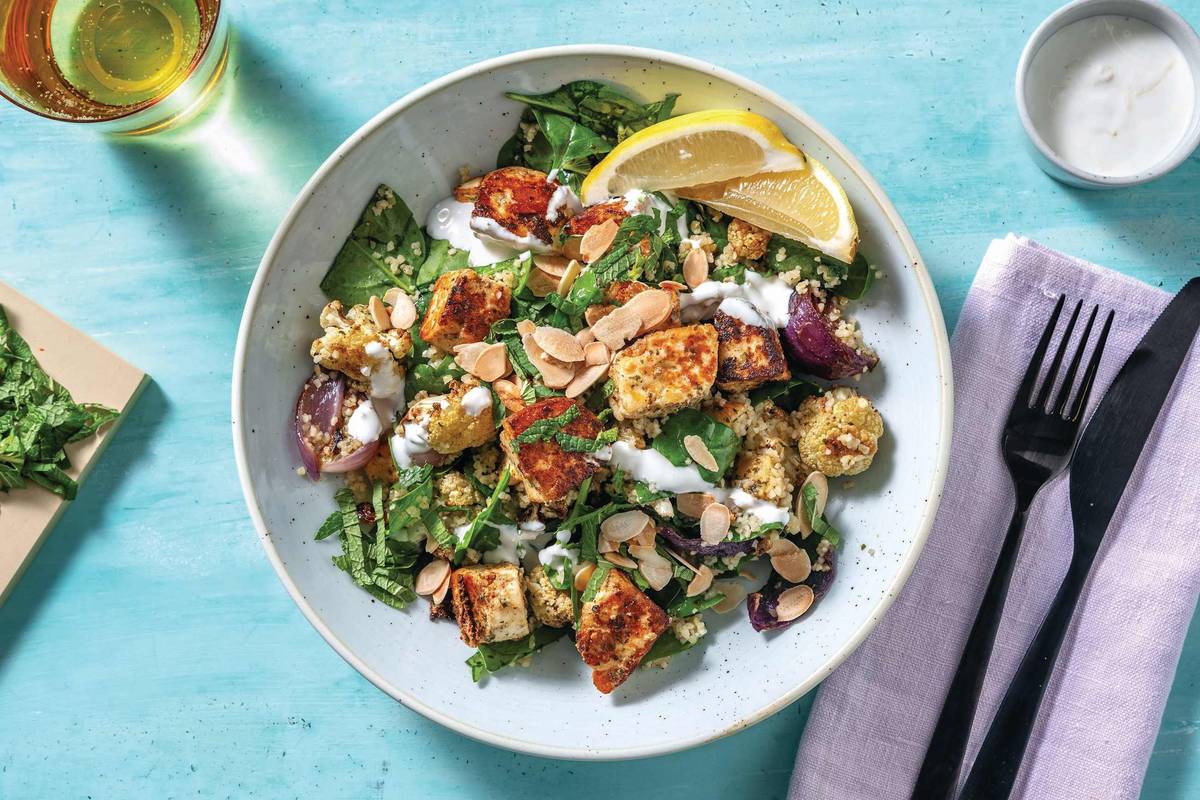 FTC - NZ Chermoula Spiced Paneer & Veggie Couscous