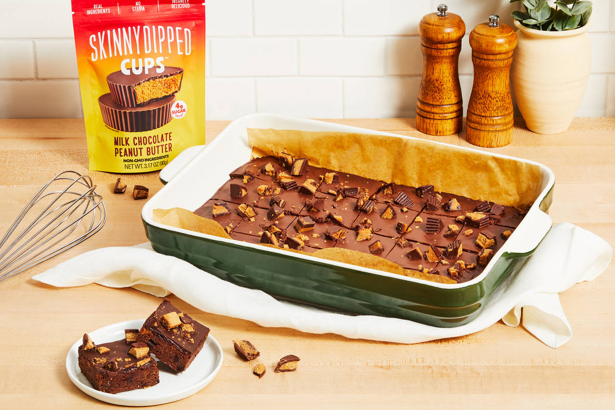 Fudgy Peanut Butter Cup Brownies