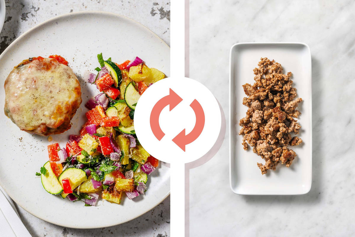 Smart Ground Turkey Parmesan-Style Patties