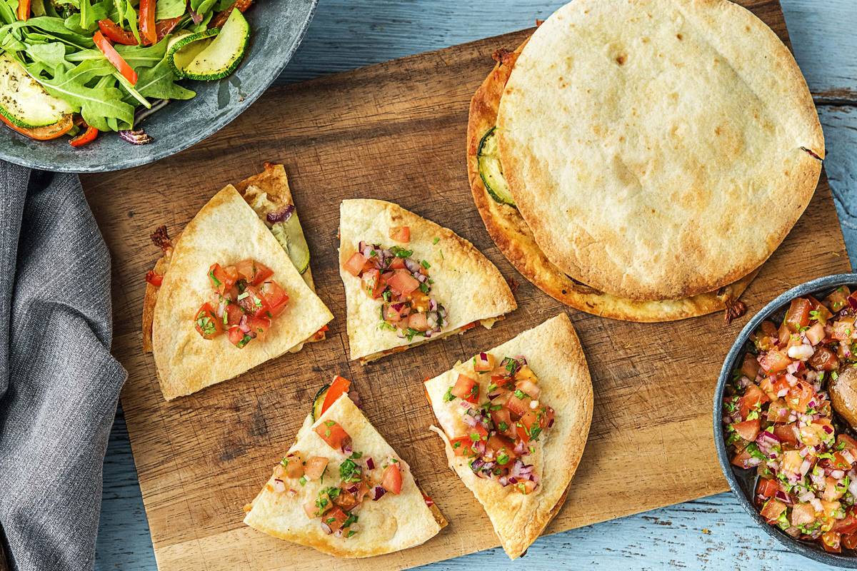Garden Quesadillas