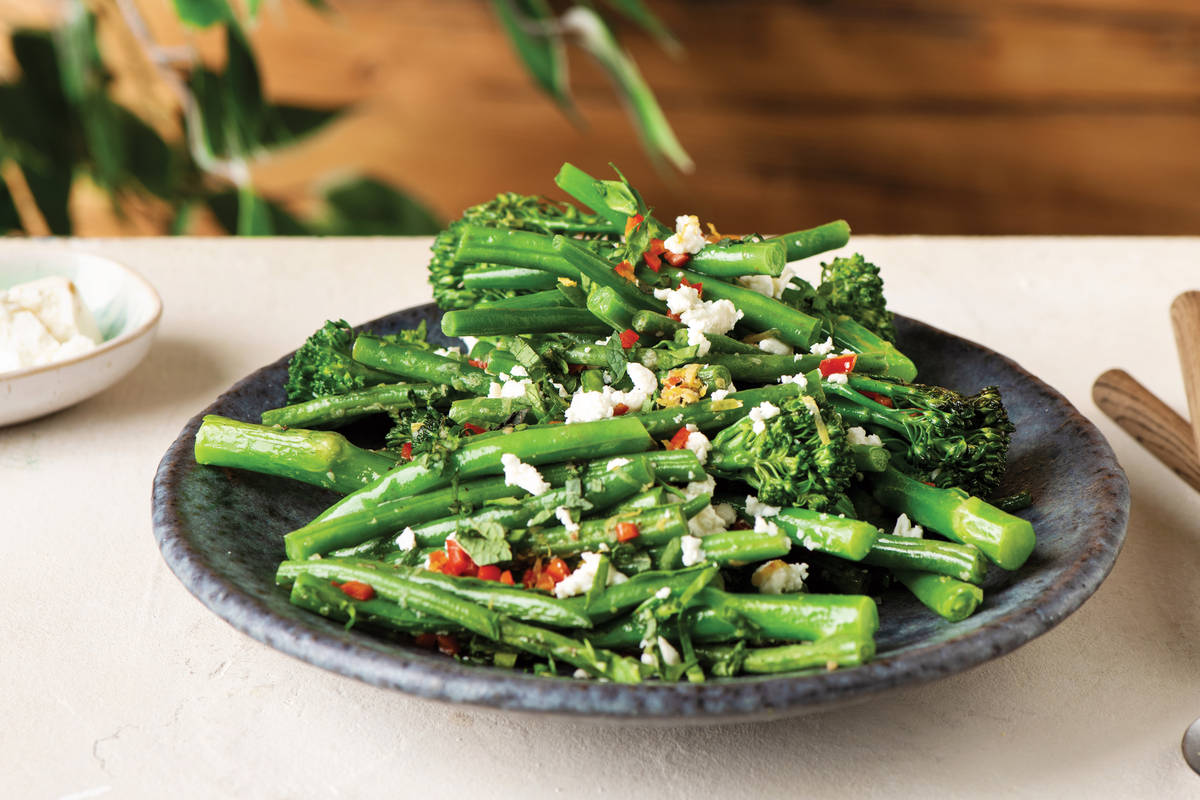 Garlic Asparagus & Green Beans