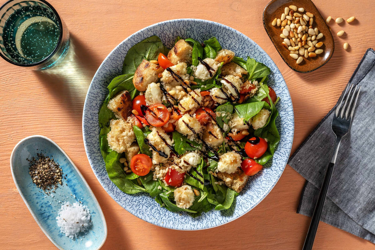 Bouchées de bocconcinis à l’ail