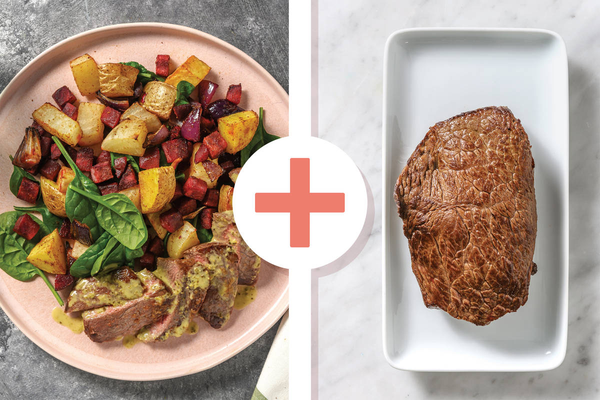 Easy Double Seared Garlic Butter Steak