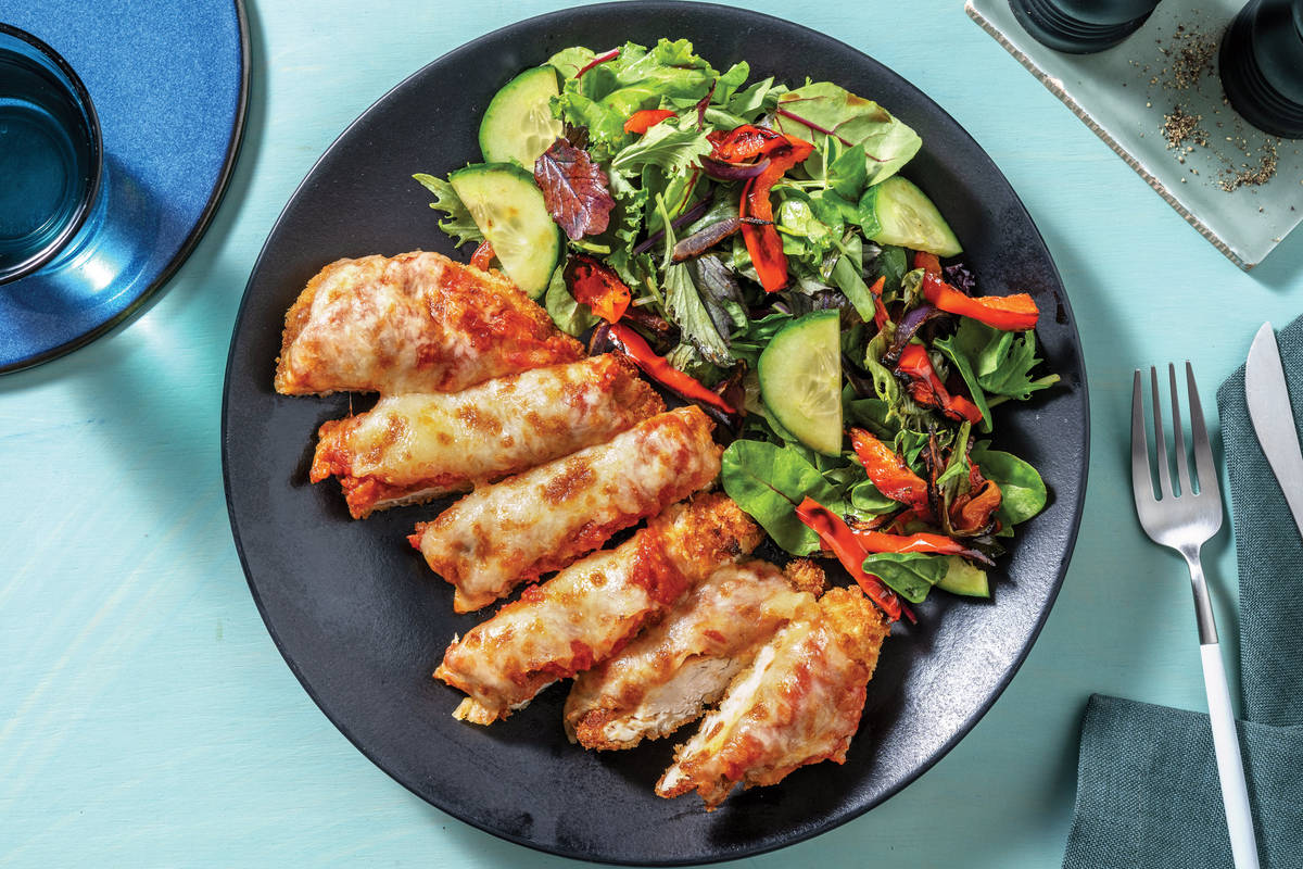 Garlic & Herb Chicken Parmigiana