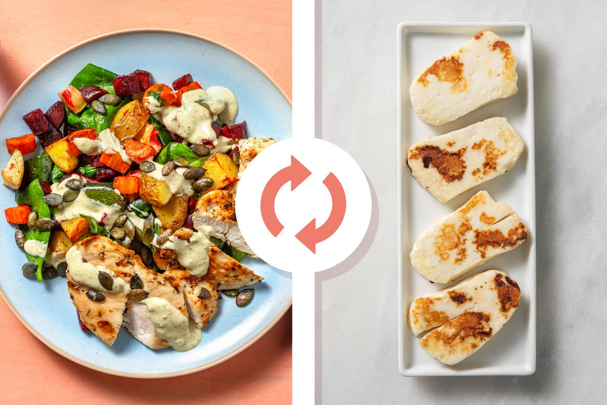 Garlic & Herb Haloumi