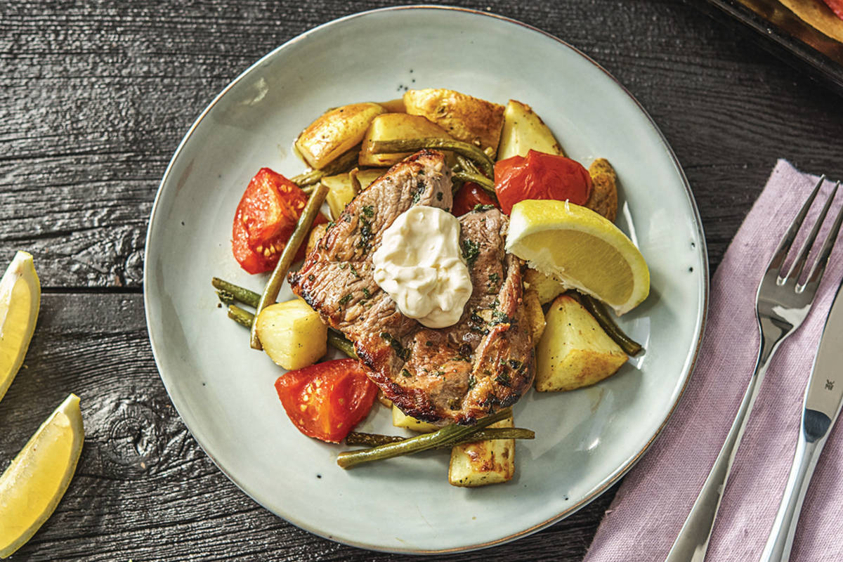 Garlic-Oregano Lamb