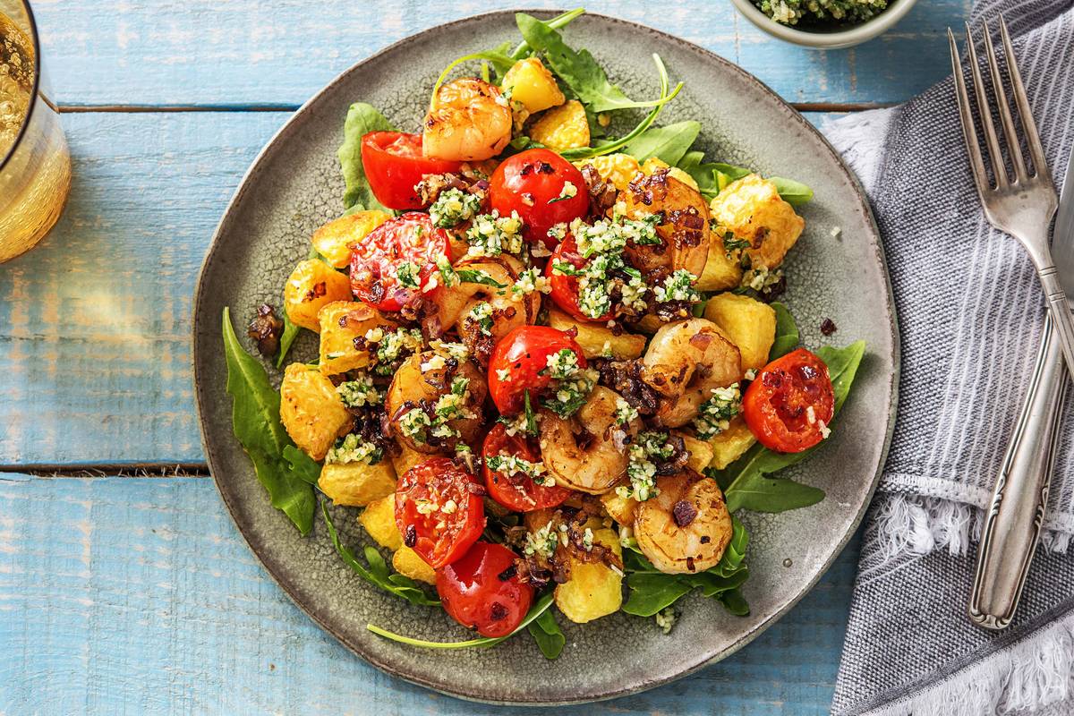 Garlicky Prawns