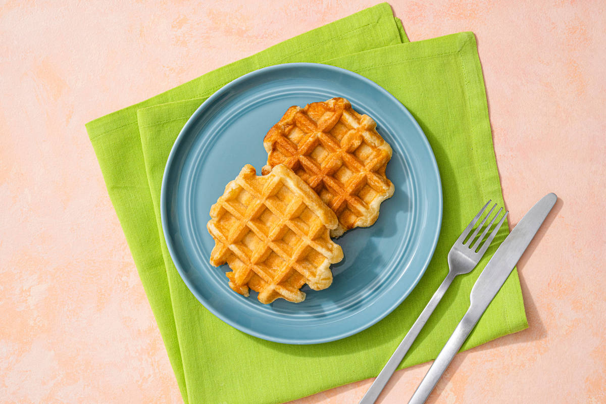 Vanilla Belgium Waffles