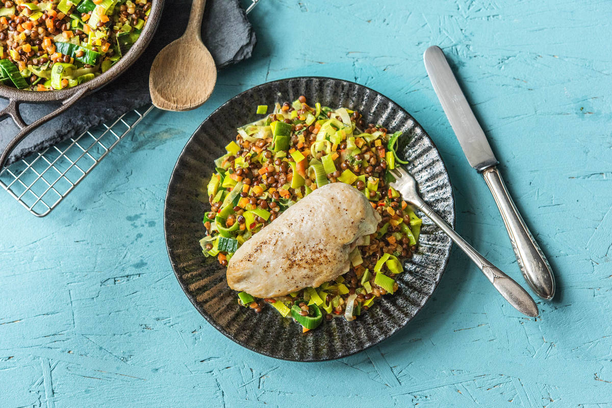 Zart gebratene Pouletbrust