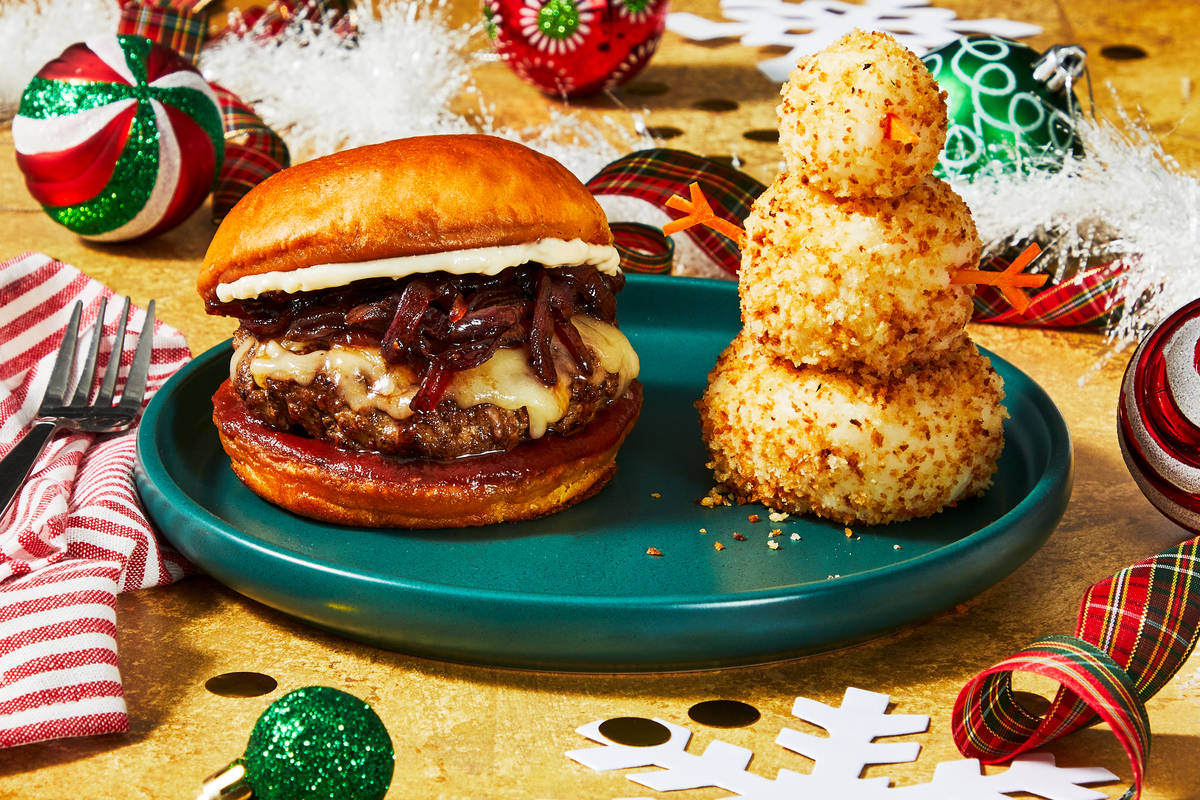 Gimbels' Santa Cheeseburgers