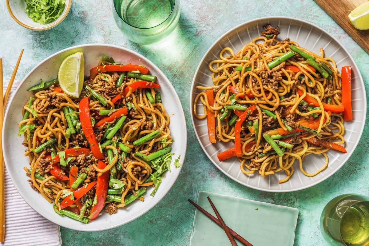 Ginger Beef Noodles