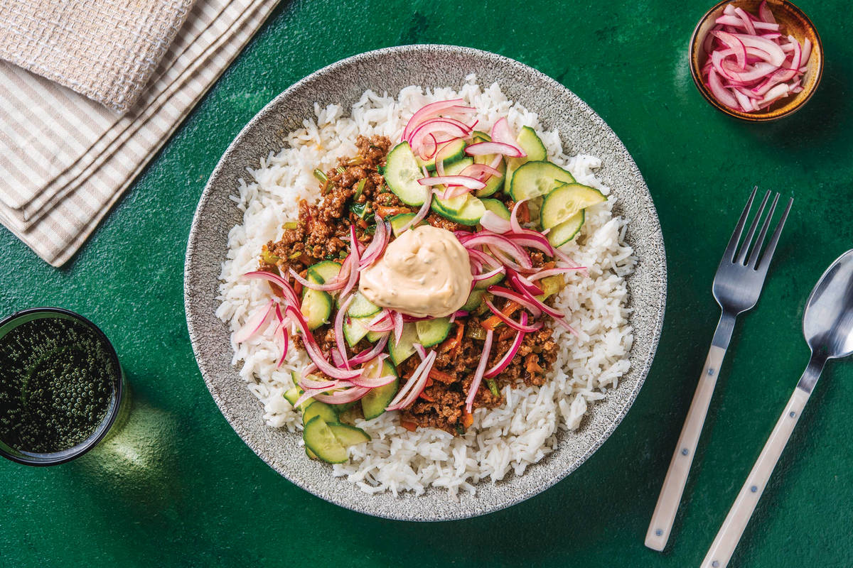 Japanese-Style Beef Rice Bowl