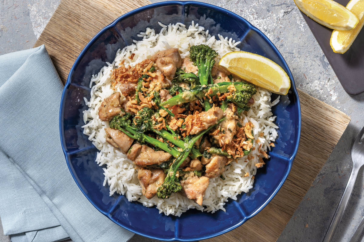 Thai Ginger & Coconut Chicken Curry