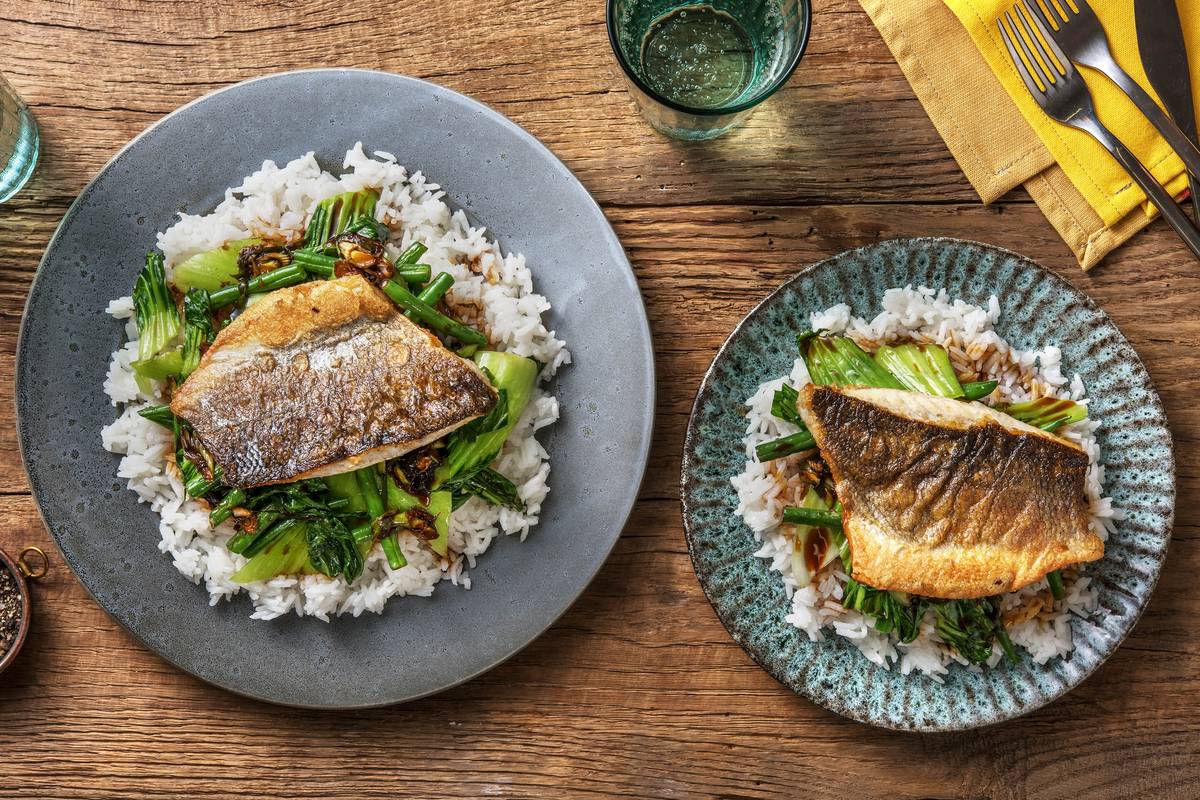 Ginger Green Onion Barramundi