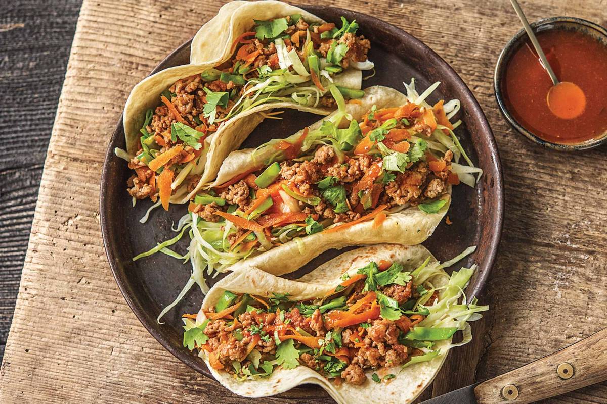Zingy Pork Tacos