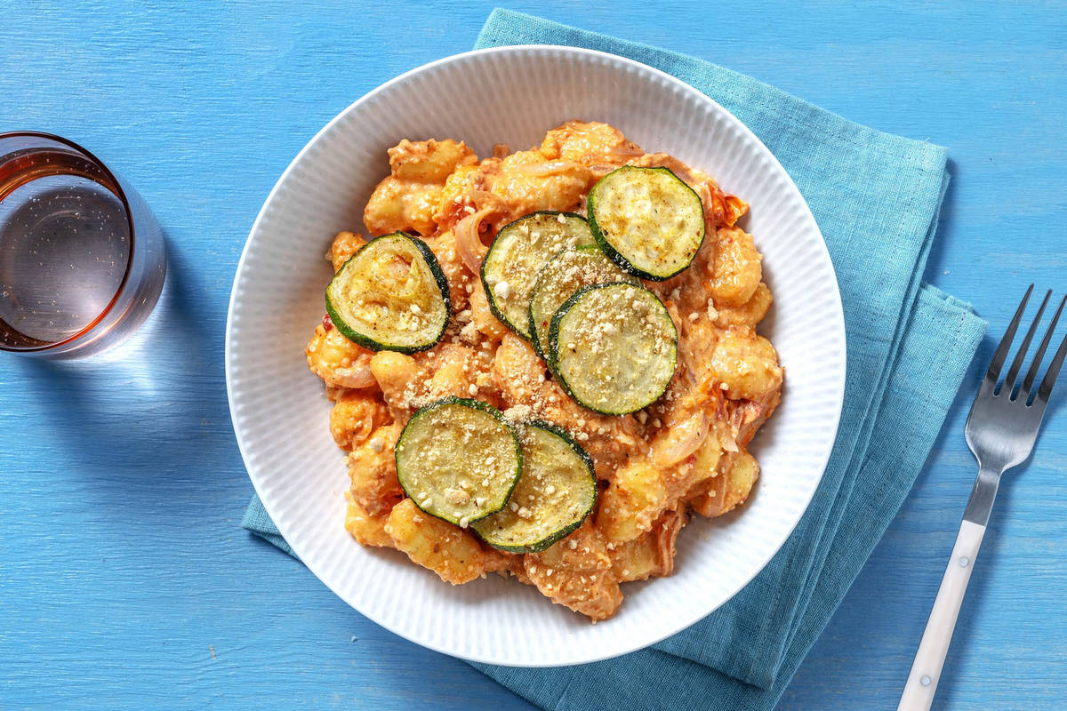 Gnocchi in Crèmesauce mit getrockneten Tomaten