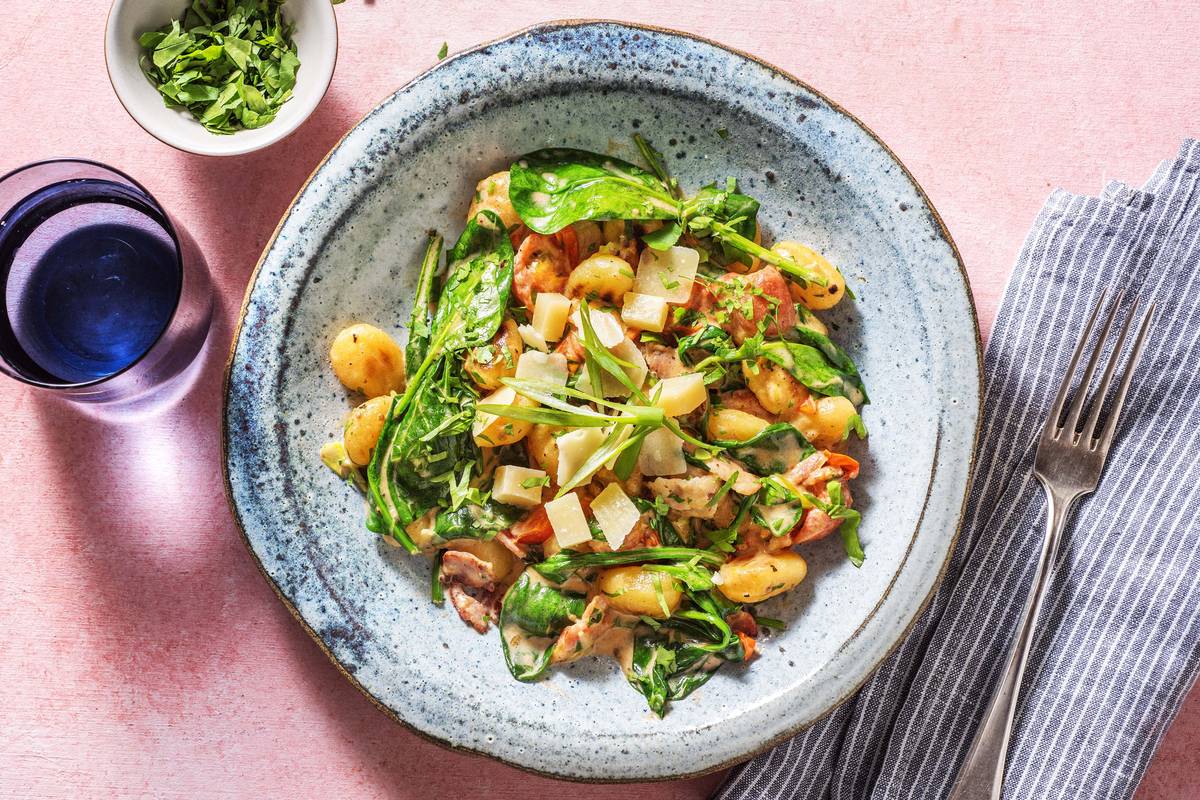 Gnocchi mit Bacon