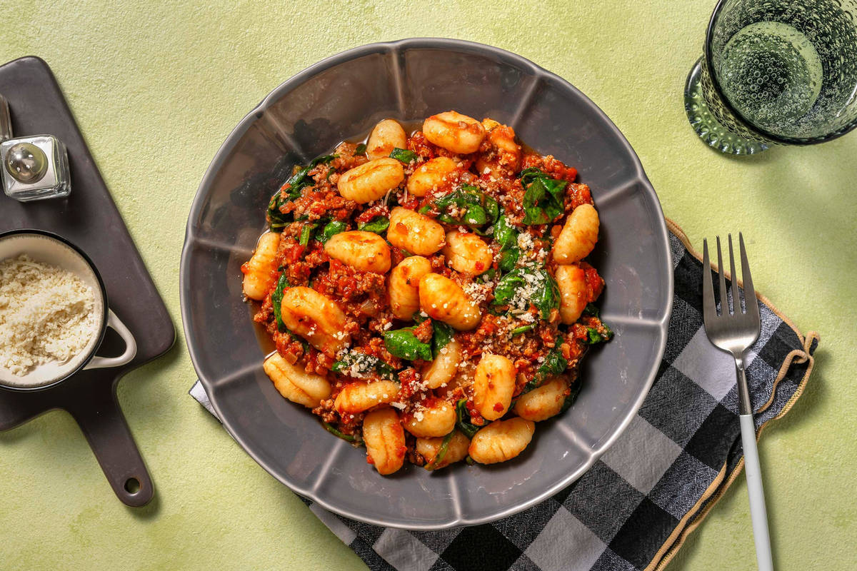 Gnocchi in Beef and Pork Ragu
