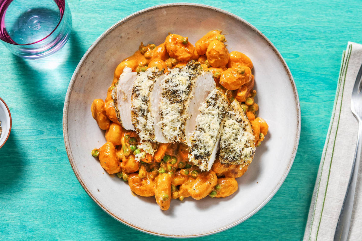 Cheesy Chicken and Gnocchi