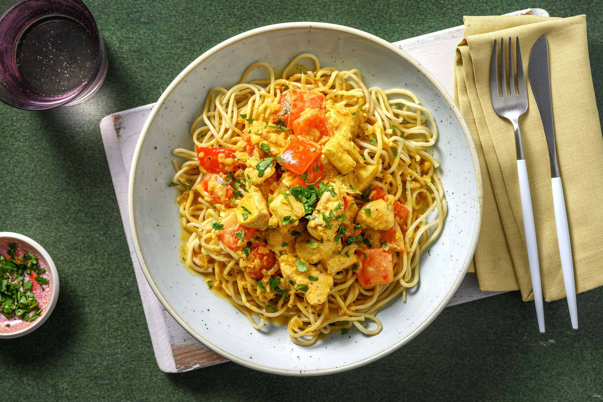 Golden Thai-Style Chicken Curry