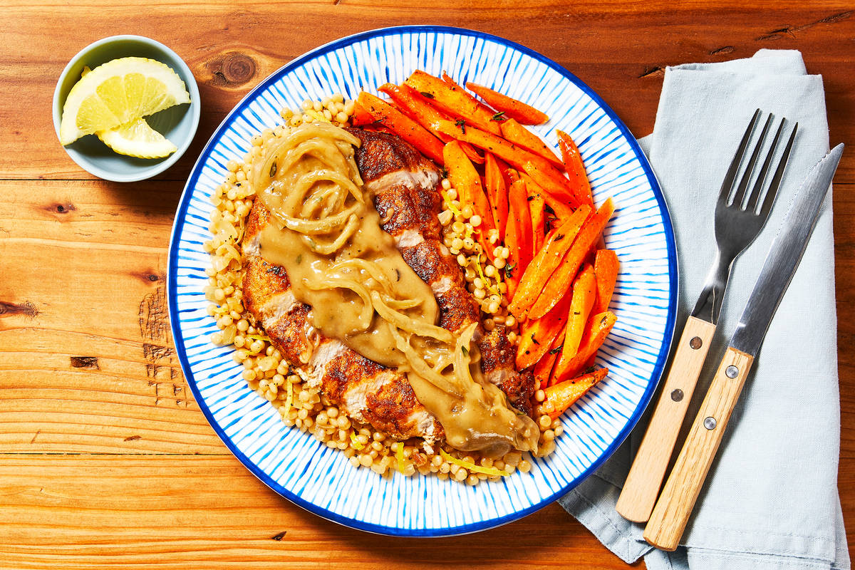 Gravy-Smothered Pork Chops