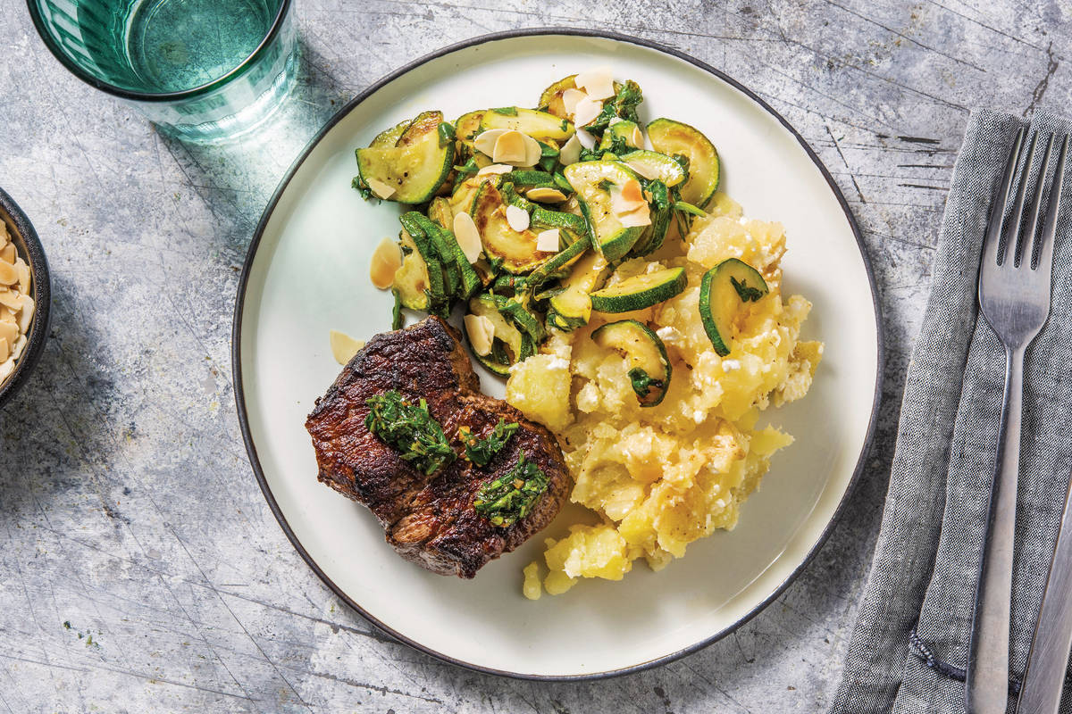 Greek Lamb Steaks