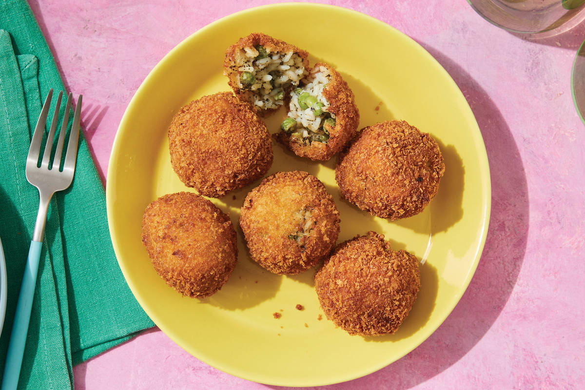 Green Pea & Parmesan Arancini