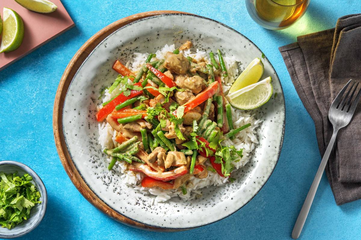 Green Thai Style Chicken Curry