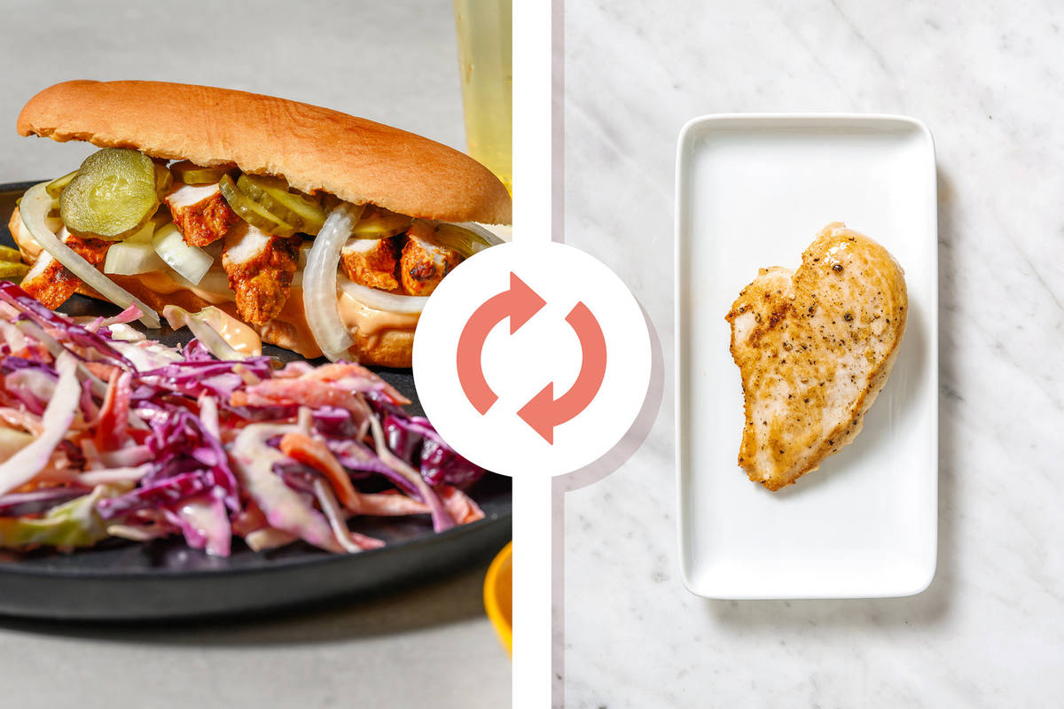 Grilled BBQ Chicken Breasts Sandwiches