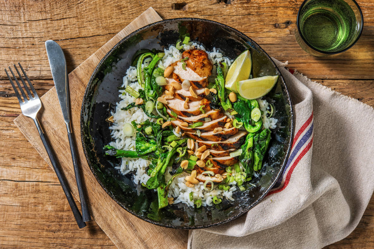 Grilled Soy Chicken with Honey