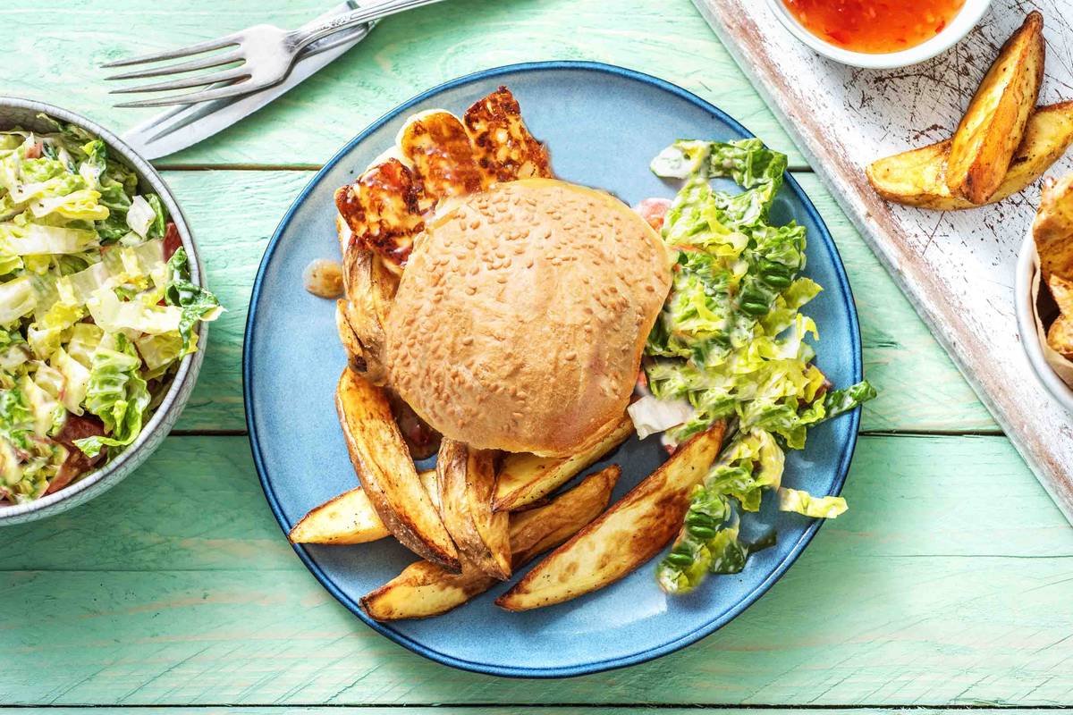 Halloumi Burger