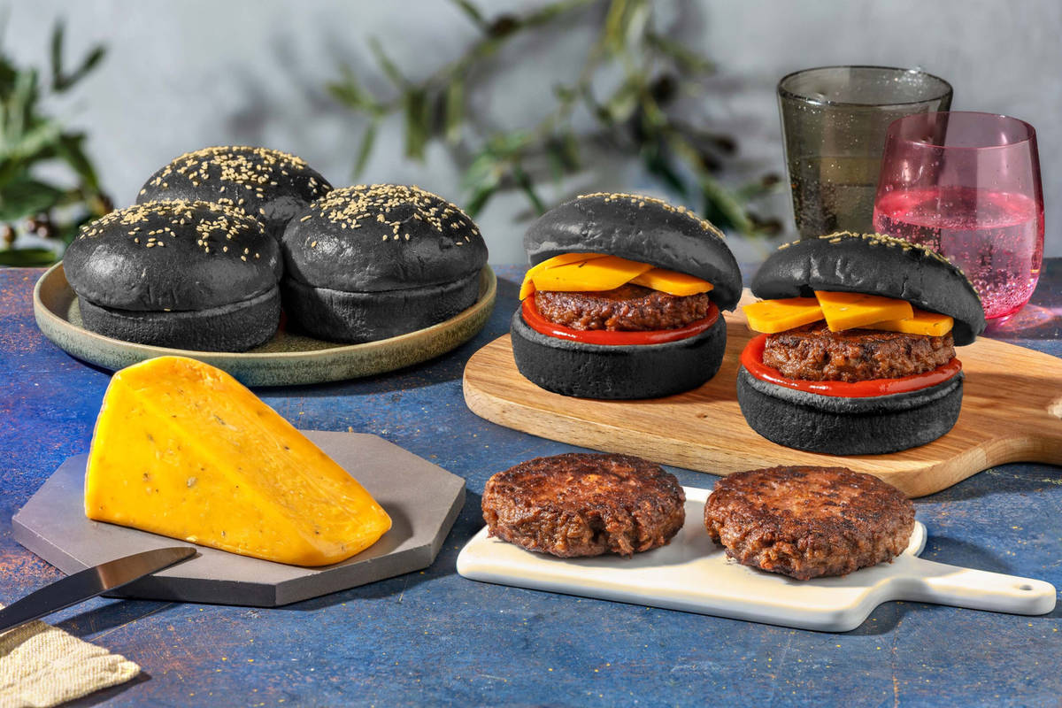 Halloween Burger Bundle mit Käse & Vegan Patty