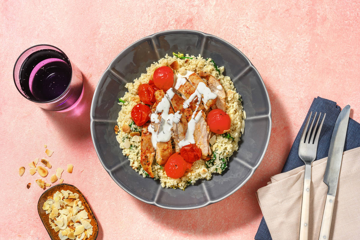 Haloumi glacé au miel et au harissa