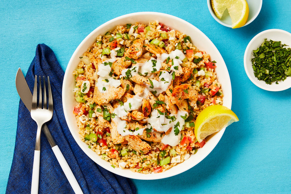 Harissa-Spiced Chicken Bowls