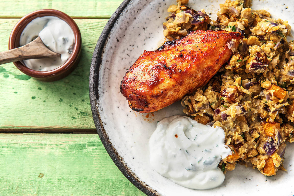 Poulet épicé à la harissa