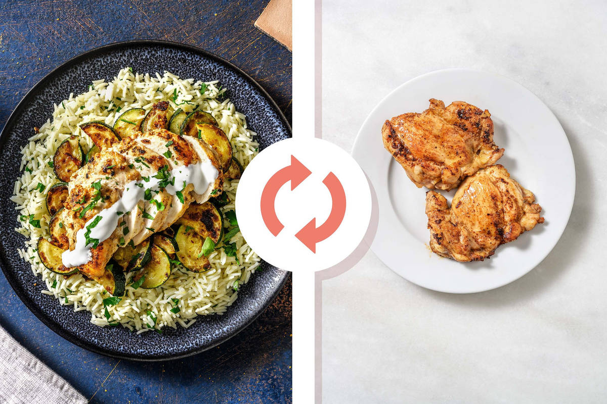 Moroccan Spiced Chicken Thighs