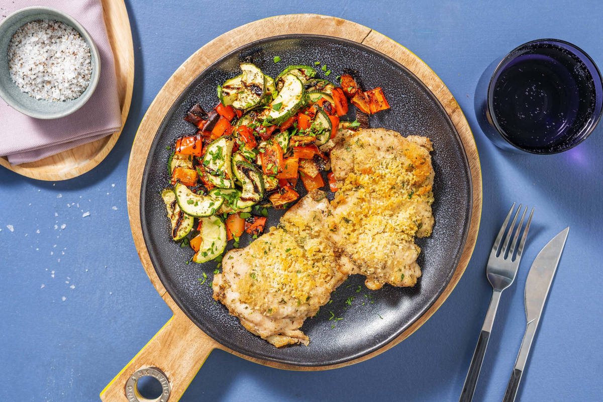 Smart Parm-Topped Chicken Thighs