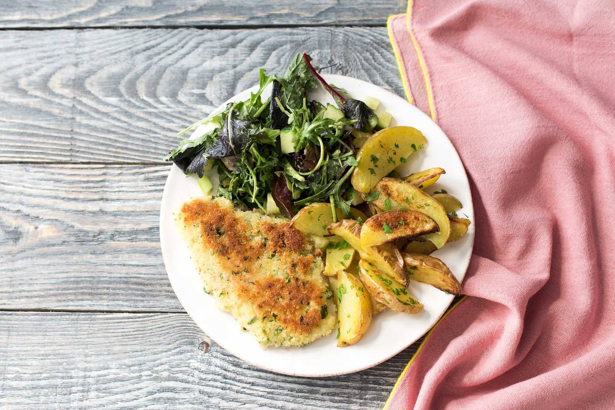 Healthy Crumbed Hoki