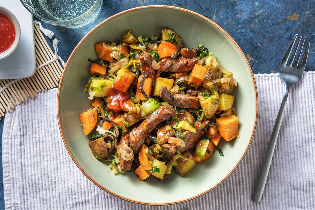 Hearty Steak and Potato Hash