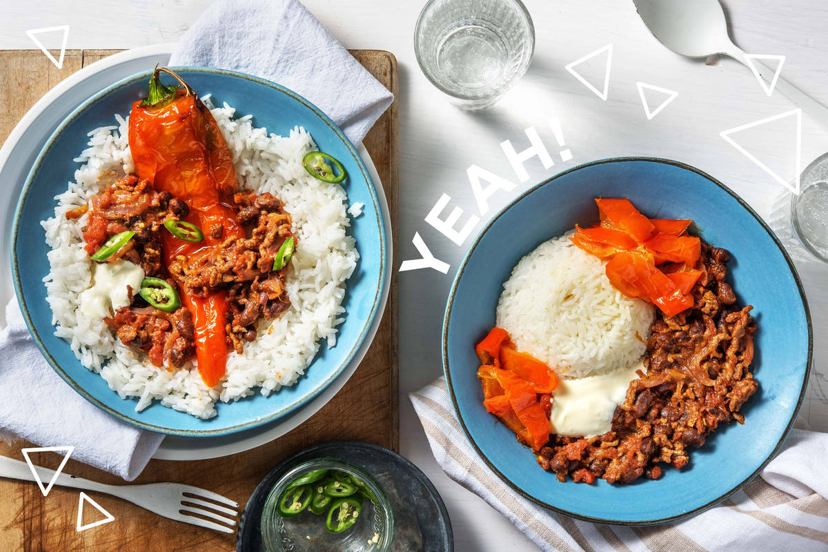 Hello Mole! Mildes Chili con Carne