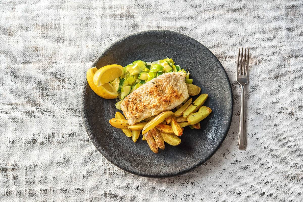 Herb Crusted Haddock
