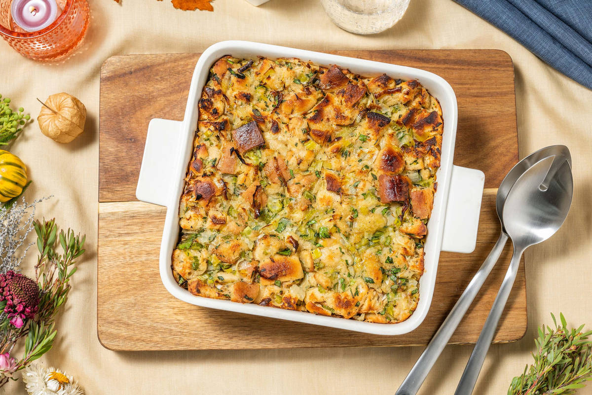 Farce traditionnelle au pain et aux herbes