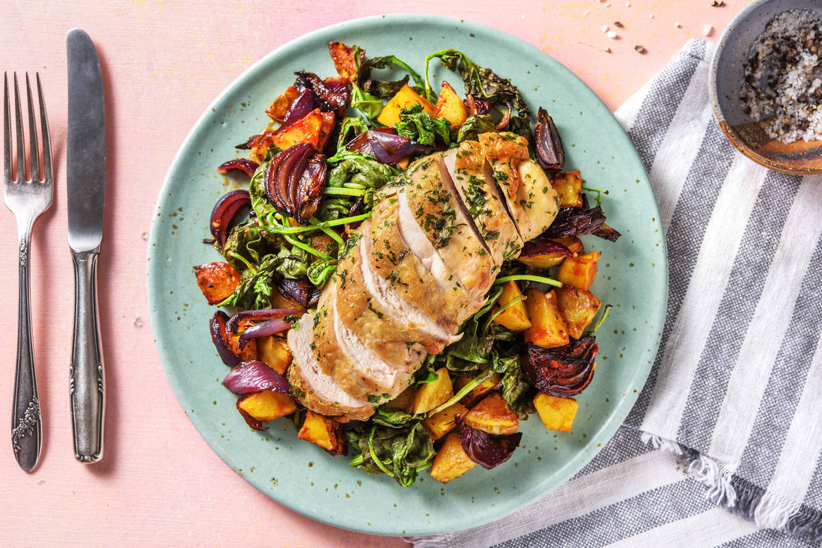 Herby Crispy-Skinned Chicken