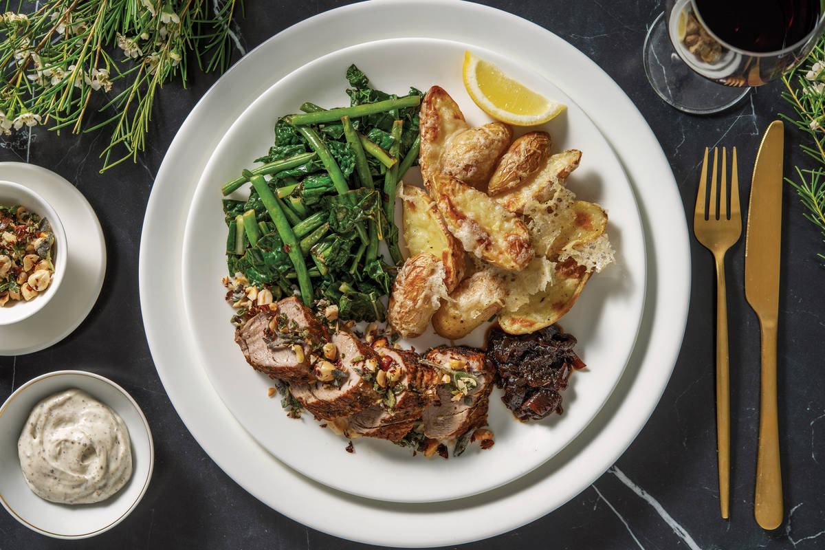 Tender Pork Fillet & Truffle Mayo