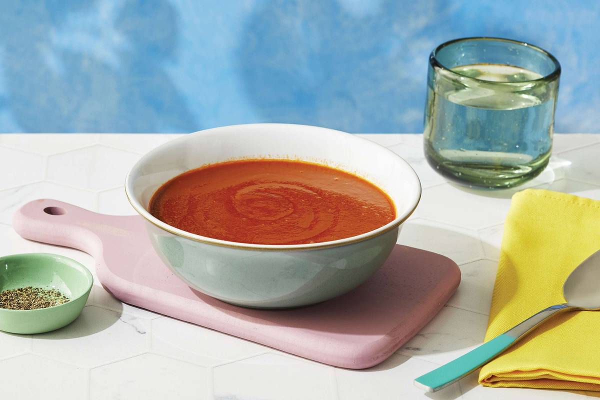 Basil & Vine Ripened Tomato Soup
