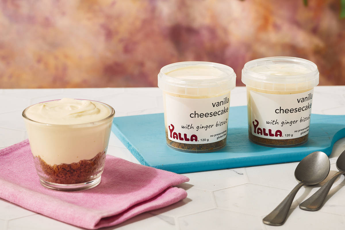 Vanilla Cheesecake & Ginger Biscuit Crumble Bundle